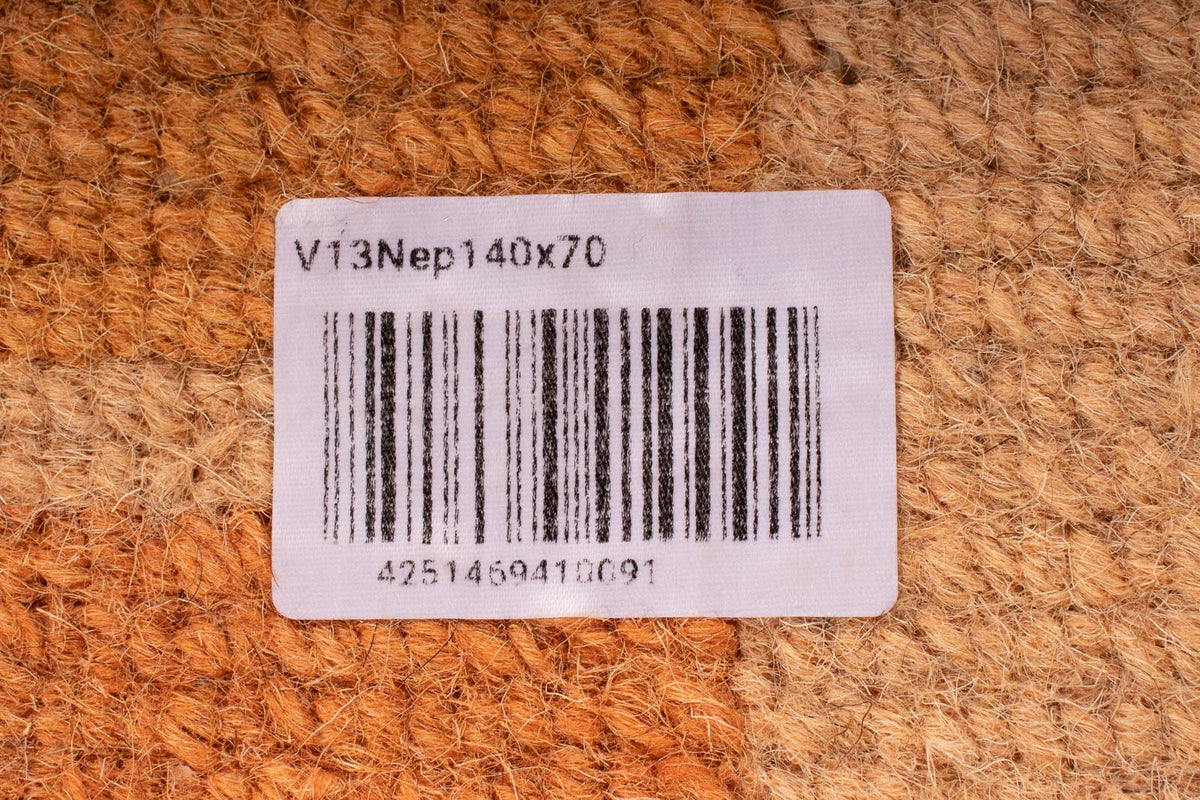 Nepal Rug - 140 x 70 cm - orange