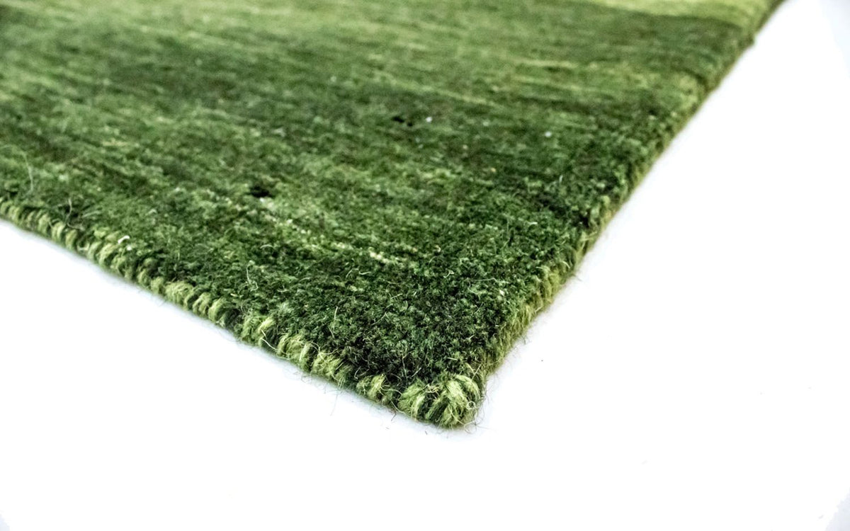 Wool Rug - 180 x 120 cm - green