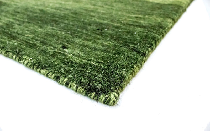Wool Rug - 180 x 120 cm - green
