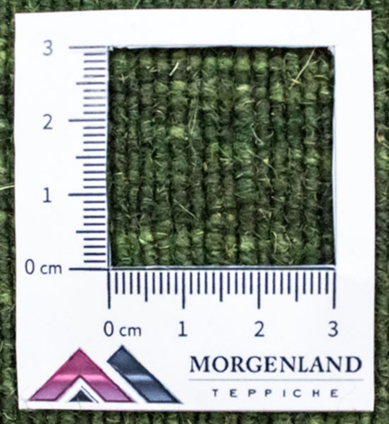 Wool Rug - 180 x 120 cm - green