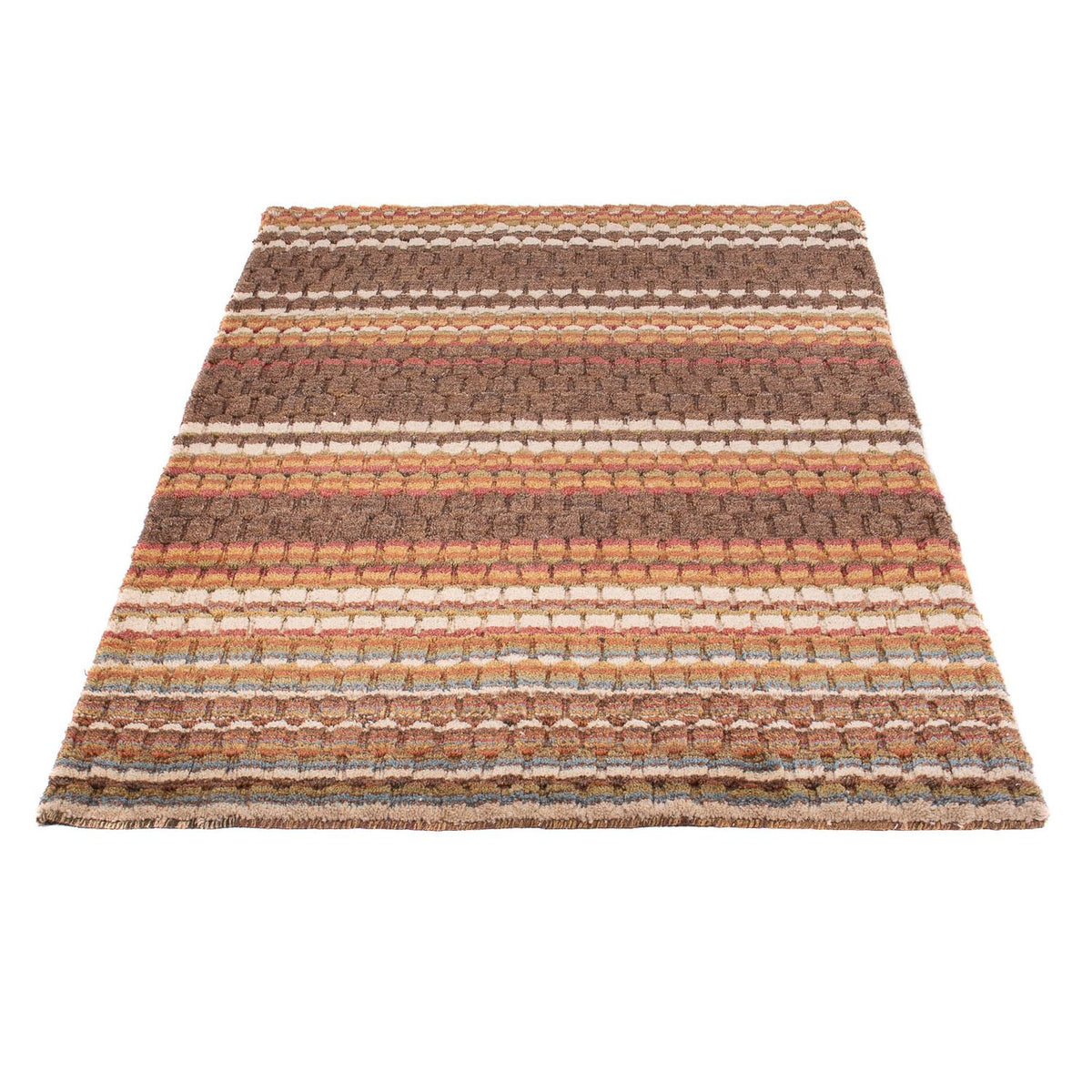 Gabbeh Rug - Loribaft Softy - 150 x 100 cm - dark brown