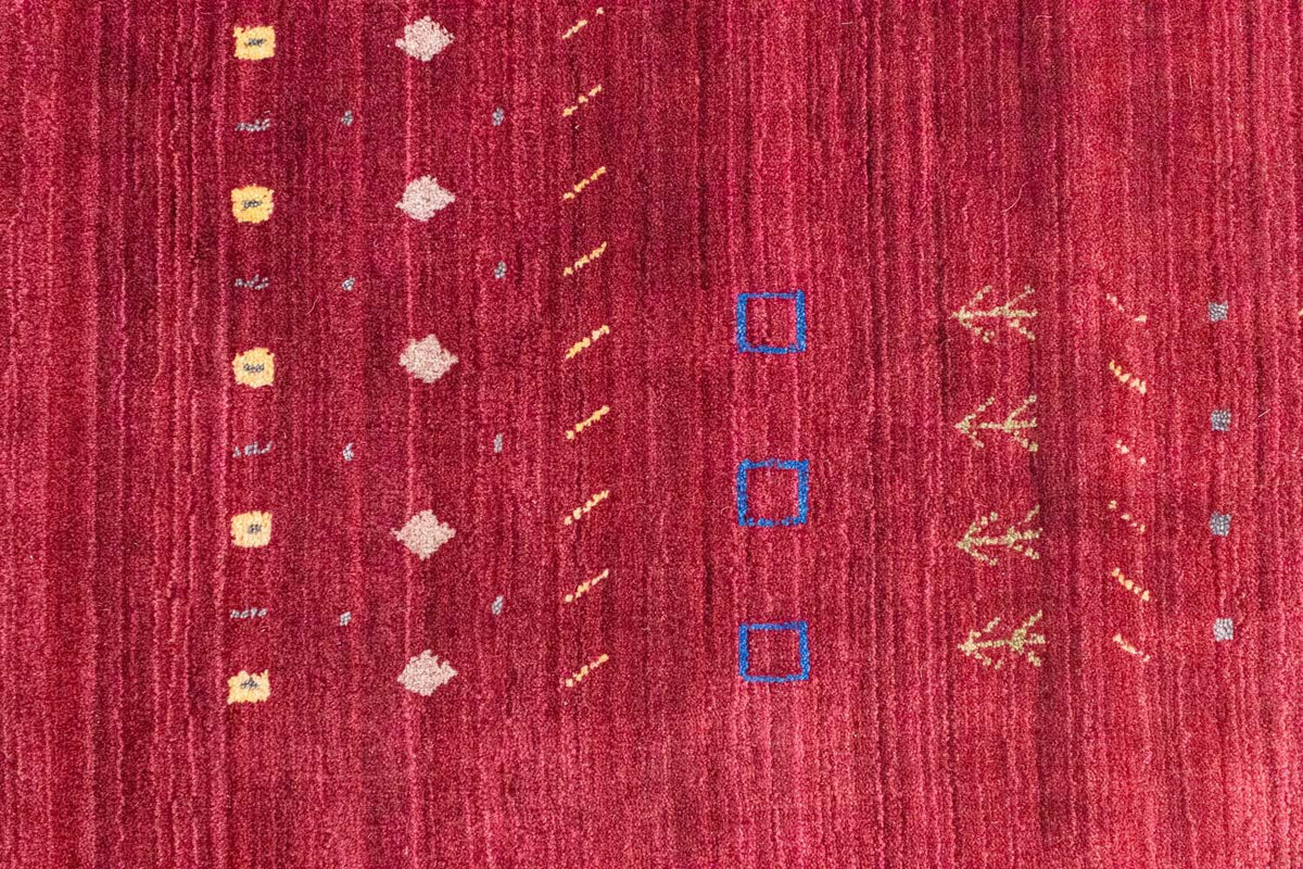 Wool Rug - 240 x 170 cm - red