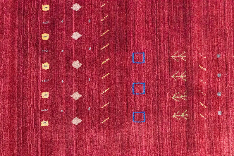 Wool Rug - 240 x 170 cm - red