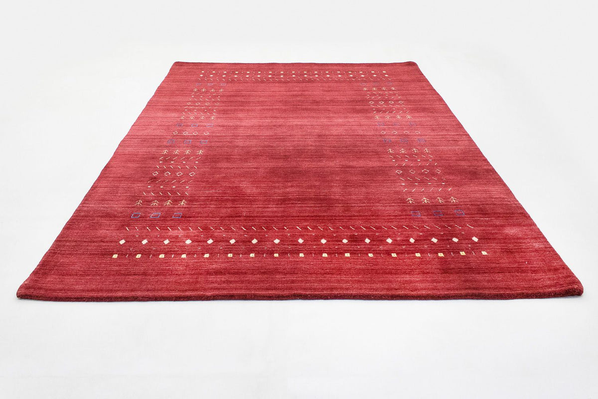 Wool Rug - 240 x 170 cm - red