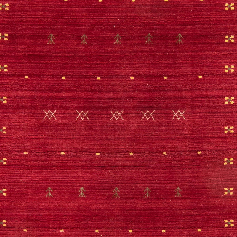 Gabbeh Rug - Loribaft Softy - 240 x 170 cm - dark red