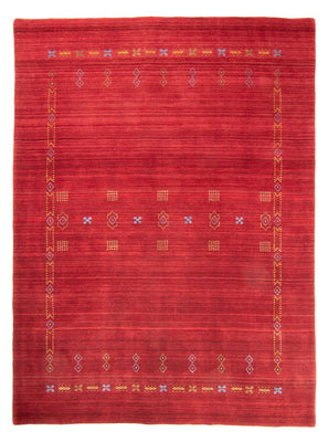 Gabbeh Rug - Loribaft Softy - 240 x 170 cm - dark red