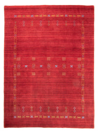 Gabbeh Rug - Loribaft Softy - 240 x 170 cm - dark red