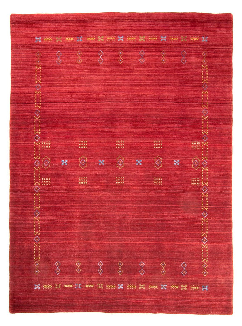 Gabbeh Rug - Loribaft Softy - 240 x 170 cm - dark red