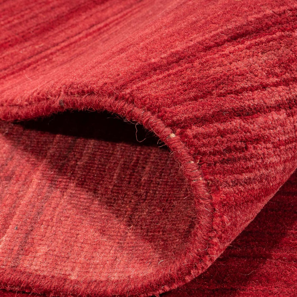 Gabbeh Rug - Loribaft Softy - 240 x 170 cm - dark red