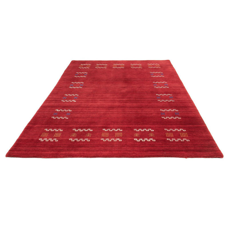 Gabbeh Rug - Loribaft Softy - 240 x 170 cm - dark red