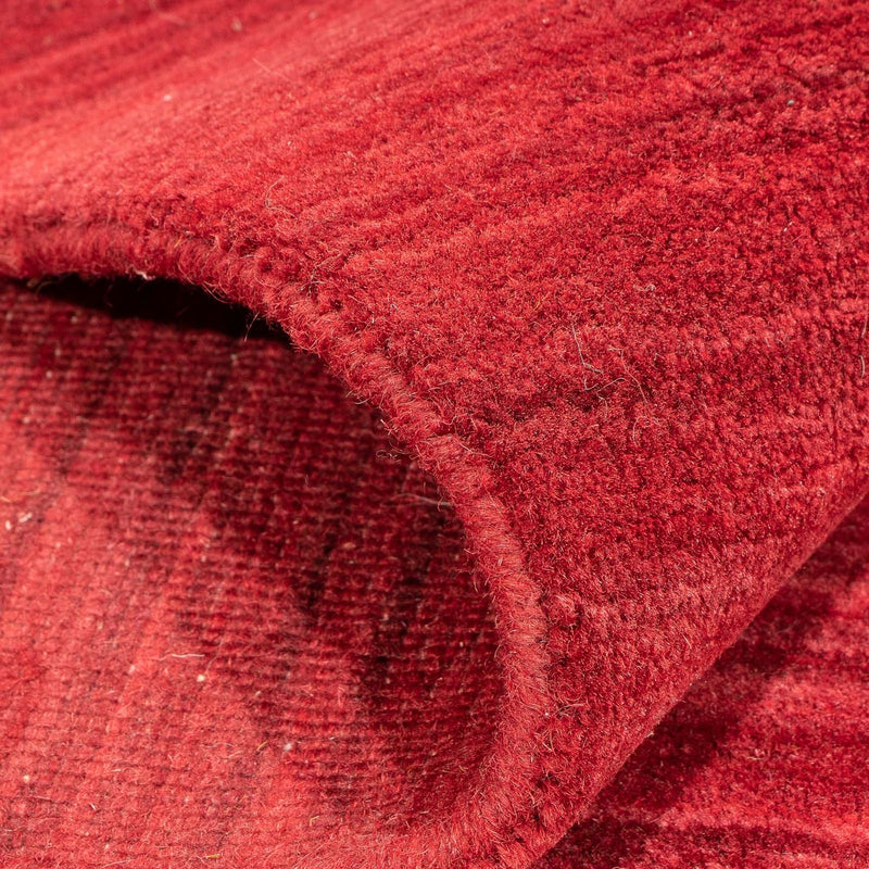 Gabbeh Rug - Loribaft Softy - 240 x 170 cm - dark red