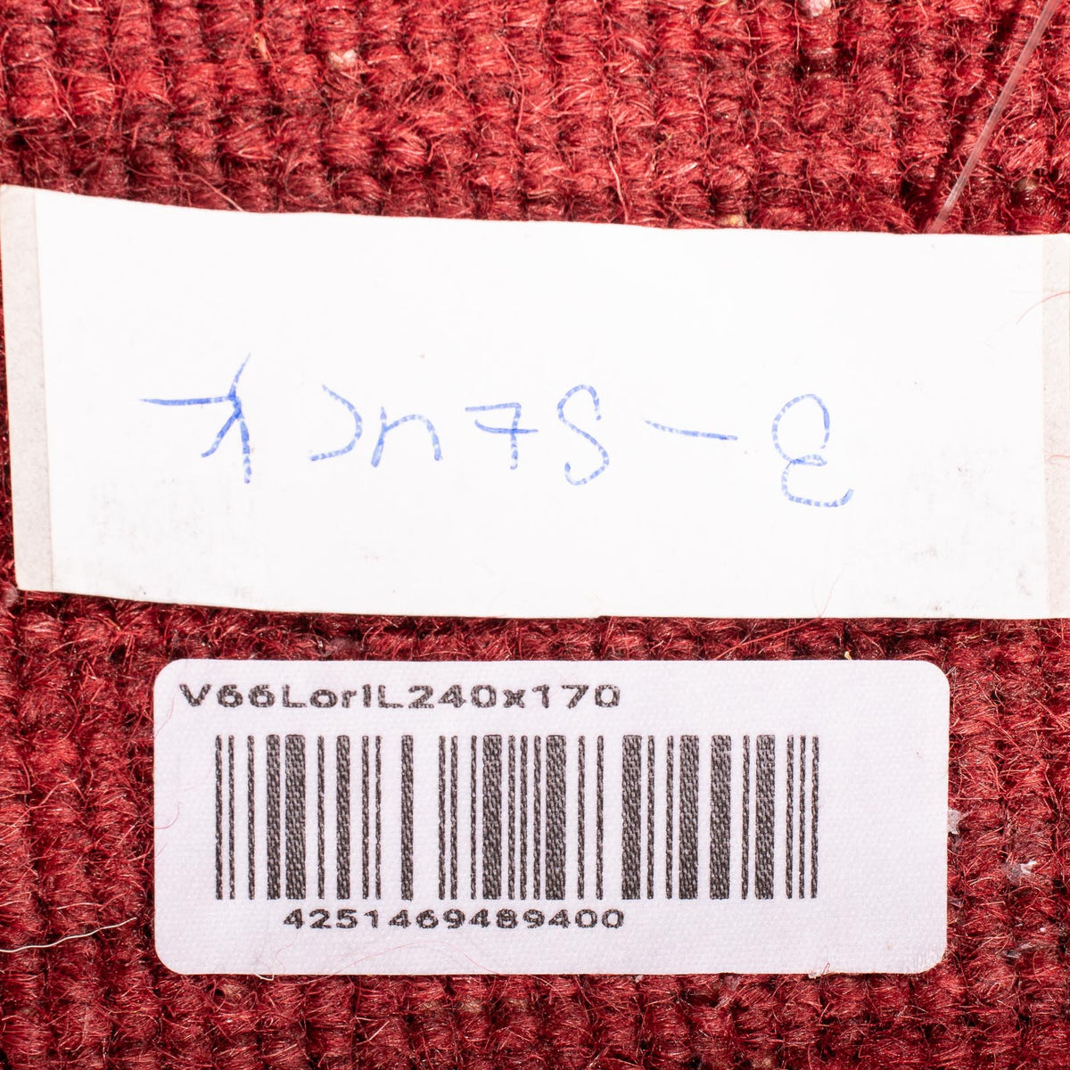 Gabbeh Rug - Loribaft Softy - 240 x 170 cm - dark red