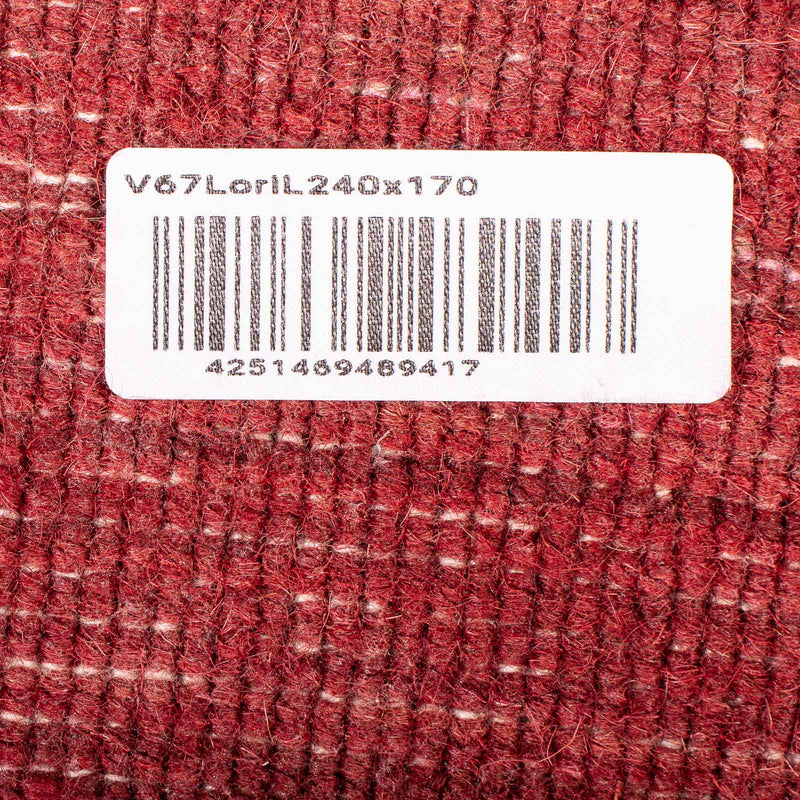 Gabbeh Rug - Loribaft Softy - 240 x 170 cm - dark red