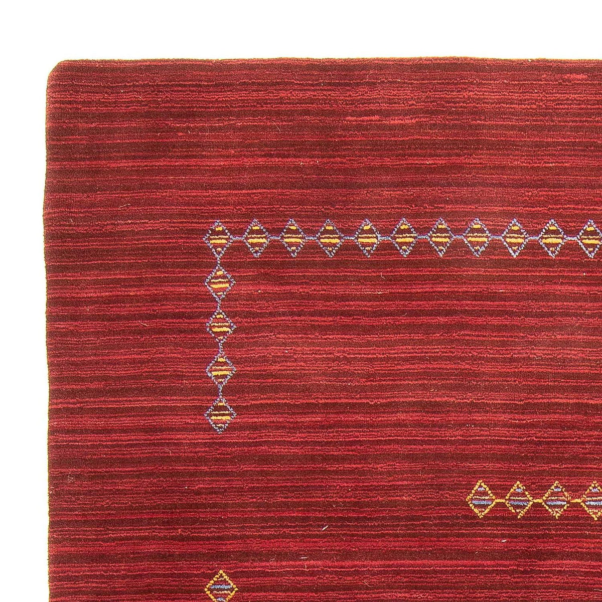 Gabbeh Rug - Loribaft Softy - 240 x 170 cm - dark red