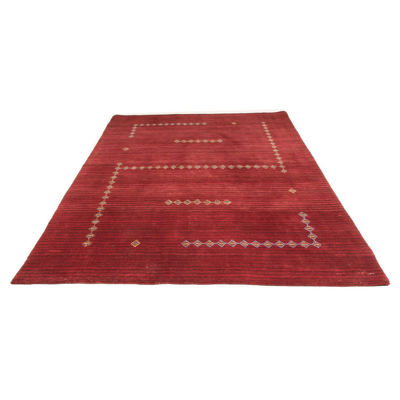 Gabbeh Rug - Loribaft Softy - 240 x 170 cm - dark red