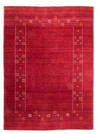 Gabbeh Rug - Loribaft Softy - 240 x 170 cm - dark red