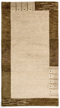 Gabbeh Rug - Indus - 165 x 90 cm - beige
