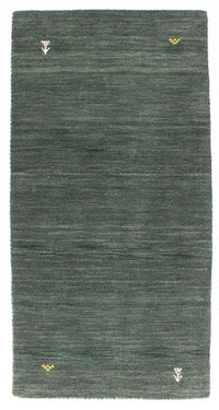 Gabbeh Rug - Softy - 120 x 70 cm - green