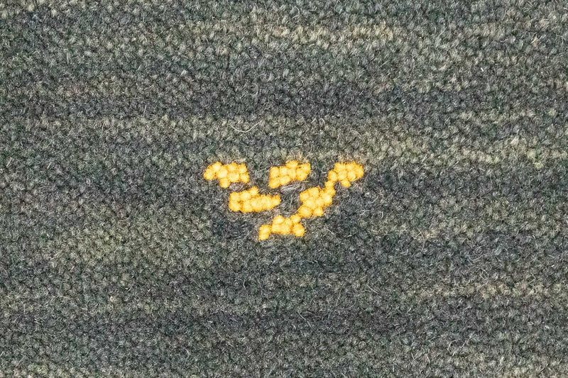 Gabbeh Rug - Softy - 120 x 70 cm - green