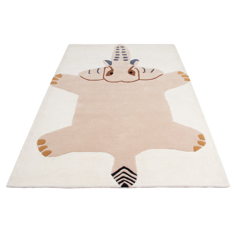 Children's Rug Elephant - Wool Rug