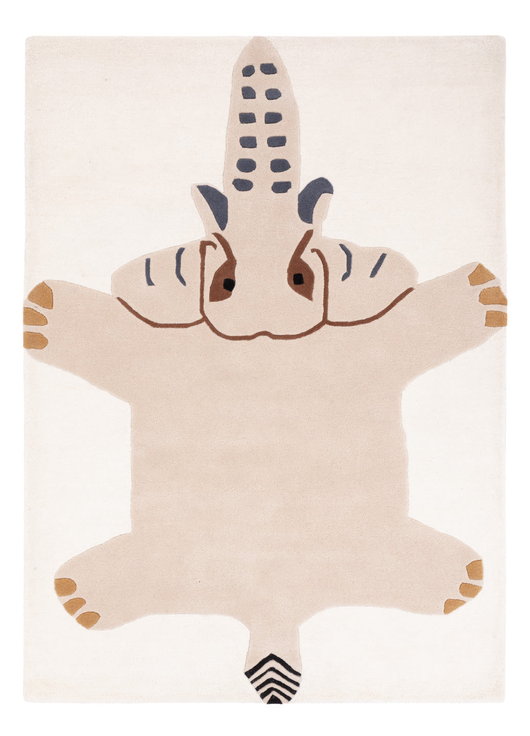 Children's Rug Elephant - Wool Rug