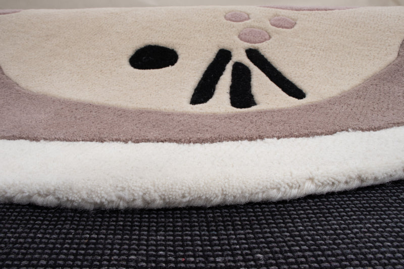 Bunny Kids Rug Round