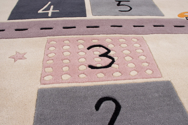 Hopscotch Game Rug