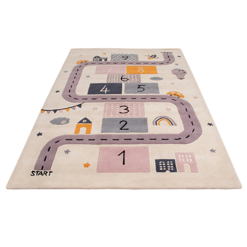 Hopscotch Game Rug