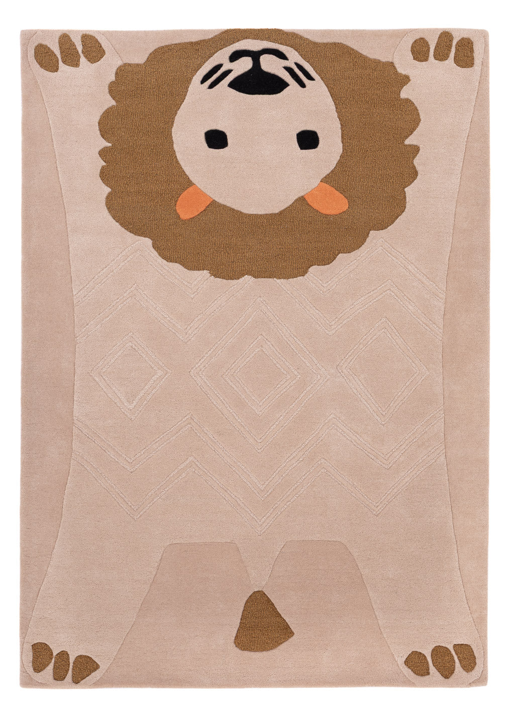 Children's Rug Löwe Dschungelkönig - Wool Rug