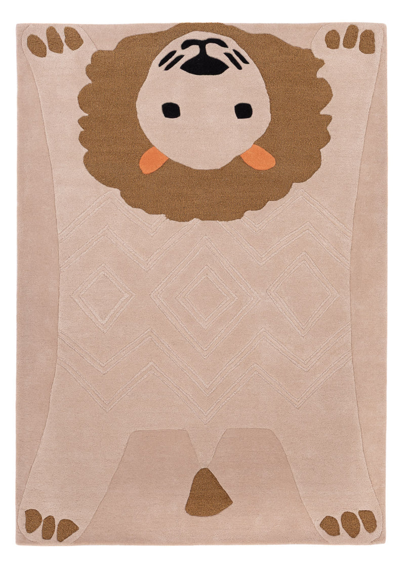 Children's Rug Löwe Dschungelkönig - Wool Rug