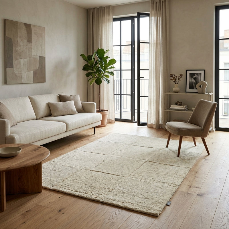 Wool Rug Modern Merino - Wool Rug