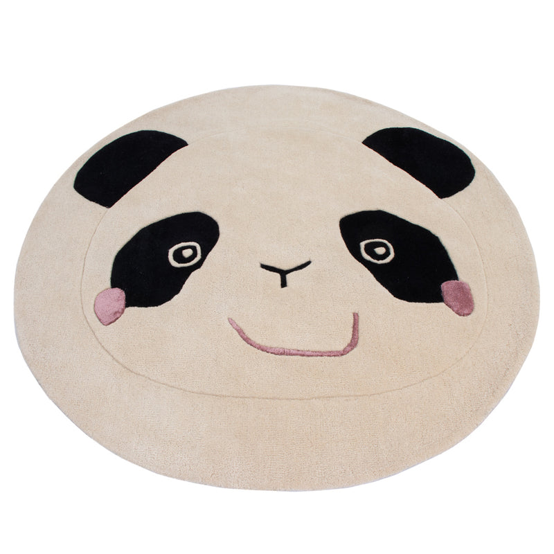 Panda Kids Rug Round