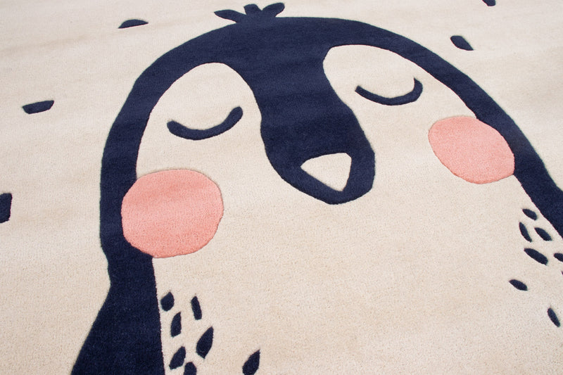 Children's Rug Pinguin Antarktika - Wool Rug