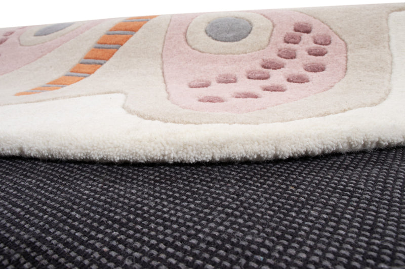 Butterfly Kids Rug Round