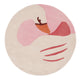Swan Kids Rug Round
