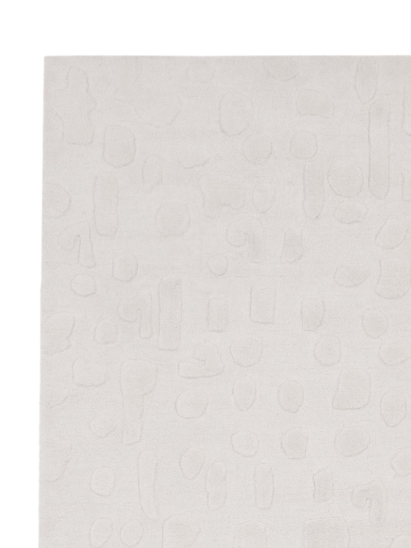 Wool Rug Stone Mosaic - Wool Rug