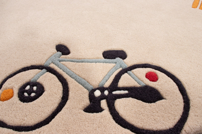 Cars Kids Rug Round