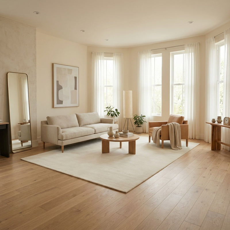 Berber Rug Fluffy - Wool Rug