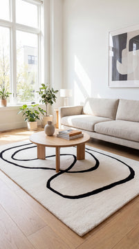 Wool Rug - Abstract Allure - rectangle