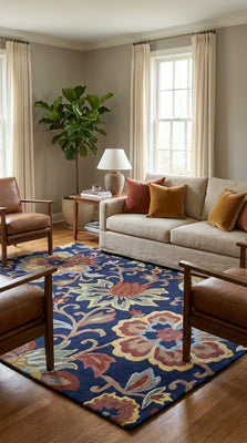 Wollteppich - WhispersofSpring - rechteckig