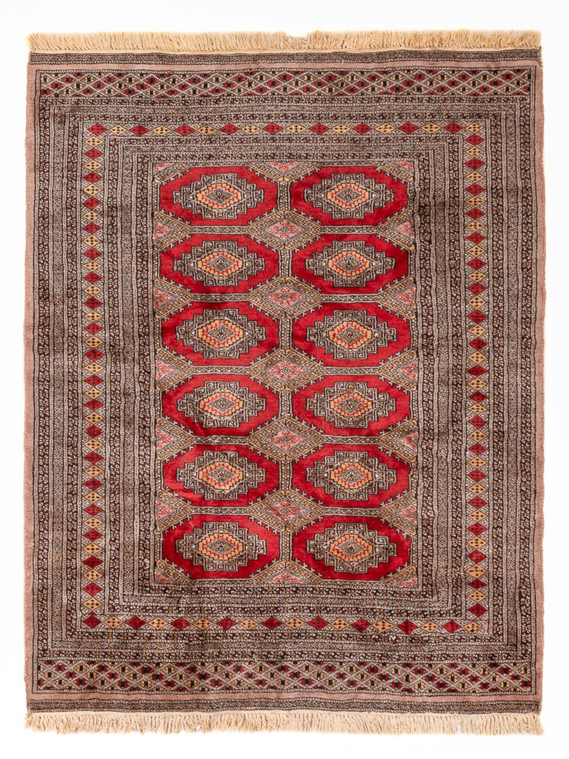 Pakistani Rug - 165 x 124 cm - dark beige