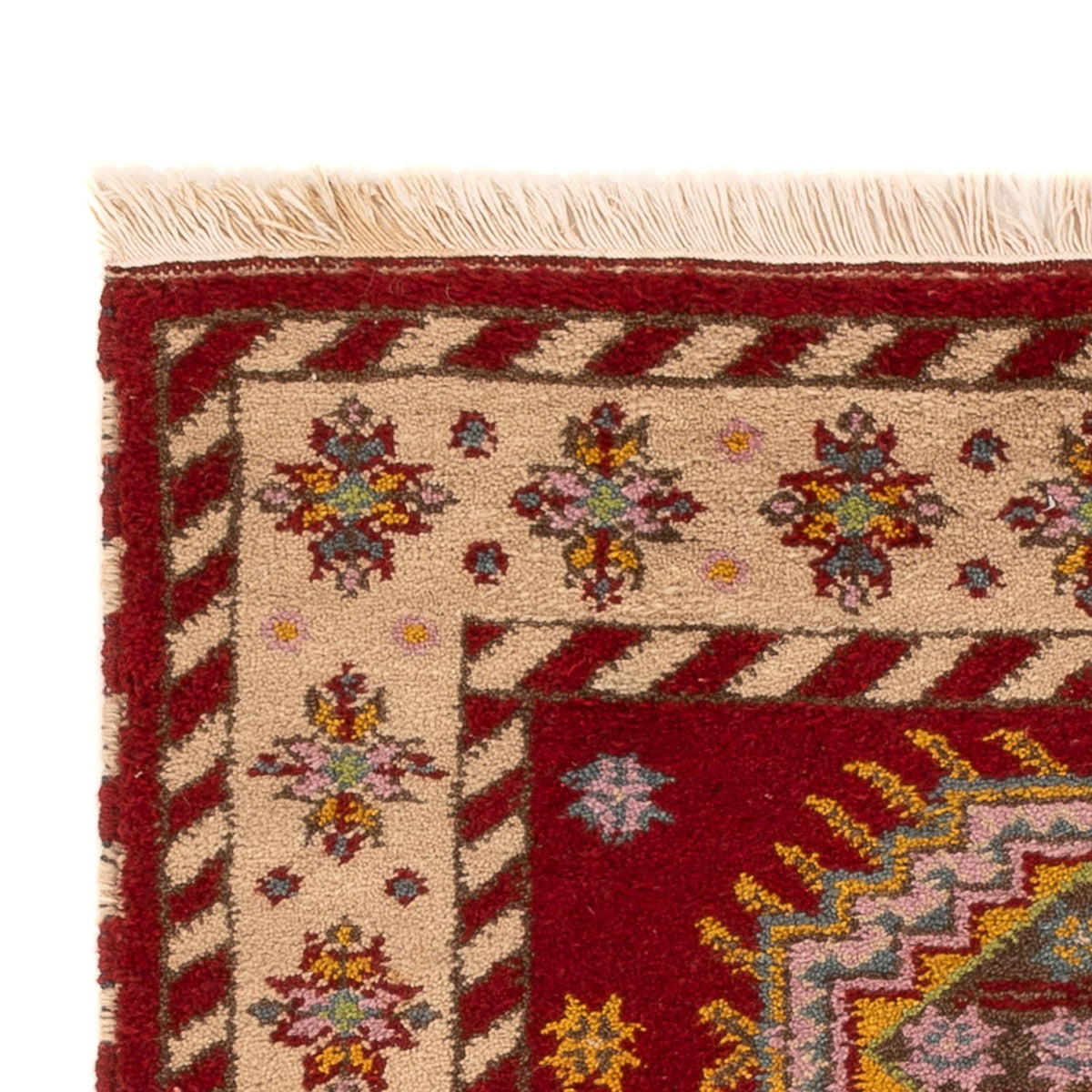 Oriental Rug - 160 x 90 cm - dark red