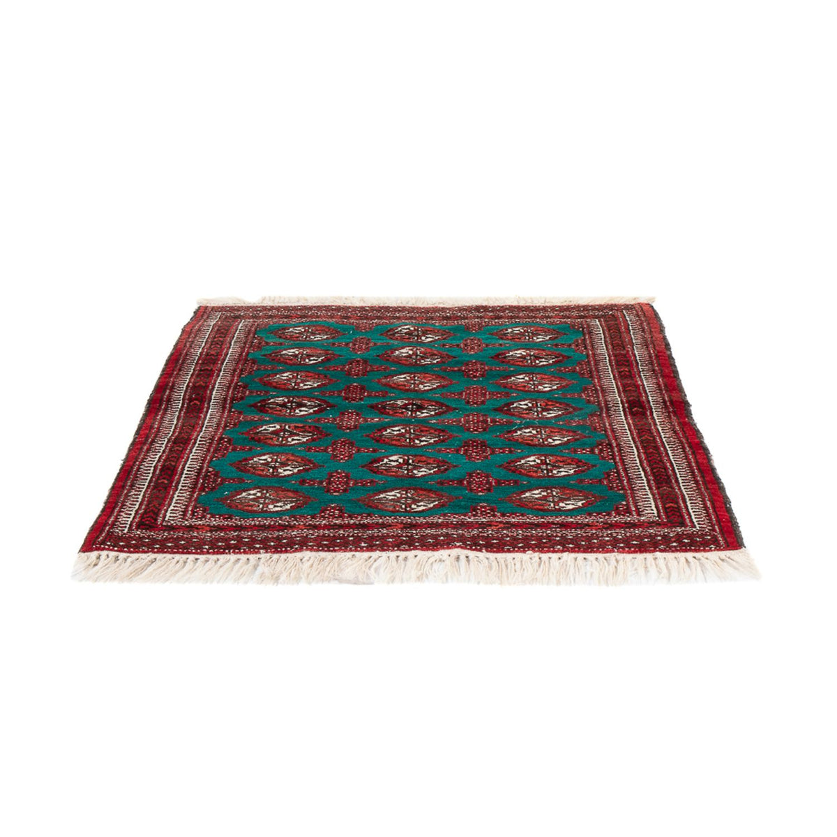 Turkaman Rug - 117 x 95 cm - multicolored